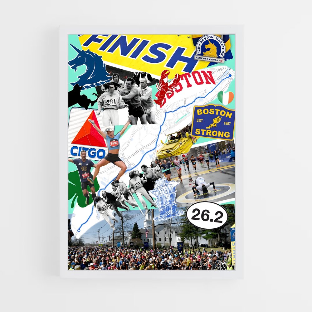 Poster L'Esprit de Boston – affiche Athlétisme (vue 3)